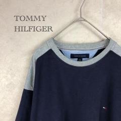 トミーヒルフィガー TOMMY Tシャツ 半袖 ビッグシルエット 古着メンズ夏服