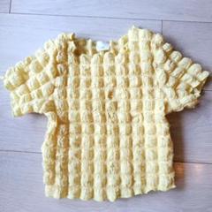 イエロー 半袖トップス　100サイズ