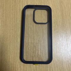 ★20%オフ iPhone15 Pro ケース 両面透明 ブルー