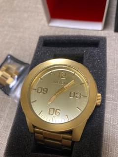 極美品　ニクソン　コーポラル　腕時計　14K刻印　クォーツ　NA3461919 極美品 ニクソン コーポラル 腕時計 14K刻印 クォーツ NA3461919