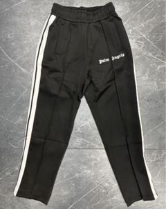 美品　Palm Angels クロップドパーカー カットアウト ブラック 正規品 美品 Palm Angels クロップドパーカー カットアウト ブラック