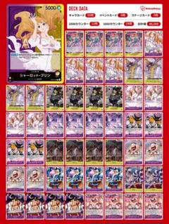 ワンピースカード　構築済デッキ+調整パーツセット　まとめ売り　引退品 ワンピースカード 緑 ノーマル まとめ売り 引退品 デッキパーツ
