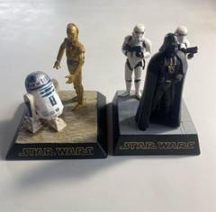 希少　スター・ウォーズ 　ジオラマ　トミー食玩　新品　第一弾コンプリート5個 希少 スター・ウォーズ ジオラマ トミー食玩 新品 第一弾