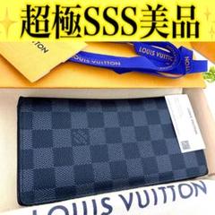 ルイ ヴィトン ポルトフォイユ ブラザ ダミエ グラフィット ブラック 長財布