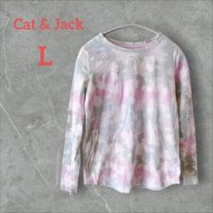 ❤１点限り❤ Cat & Jack タイダイ風長袖カットソー L (10/12）