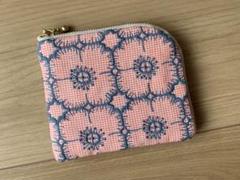 ハンドメイド　ミナペルホネン　アネモネ　ピンクのプランプバッグmini tambourine mini muffin bag - minä perhonen