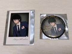テニスの王子様 ブラホワ グリッター 缶バッジ 切原赤也