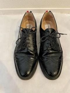 人気特価 革靴 トムブラウン browne thom ウイングチップ メルカリ - 24.5 38 靴