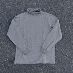 ランズエンド LAND'S END 90s タートルネック ロンT千鳥柄 アメ製
