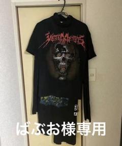 （ばぶお）VETEMENTS　スカルレイヤードドレス VETEMENTS - 希少 vetements スカルレイヤードドレスの通販 by 3