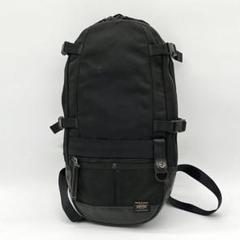 【良品】PORTER ヒート リュックサック バックパック ナイロン ブラック