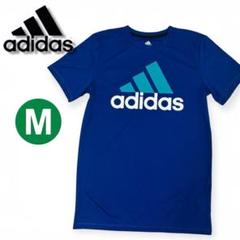【adidas】ロゴTシャツ メンズS〜M相当 キッズ14/16 160cm
