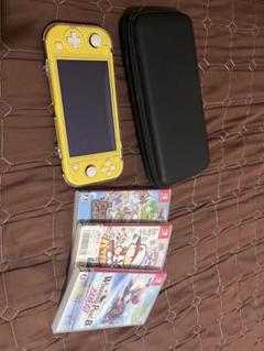 Nintendo Switch Lite イエロー + ゲーム3本セットのサムネイル