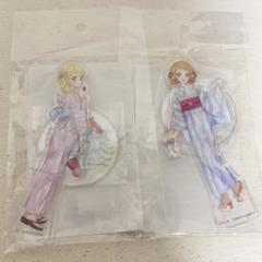 アイカツ　アクスタ　部屋 浴衣 星宮いちご　大空あかり AIKATSU!STYLE for Lady アイカツ！アクリルスタンド( いちご