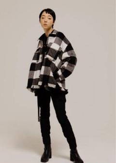 新素材新作 dots メルカリ - 1 SHIRT PLAID collective ジャケット・アウター