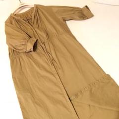 lecoeur blanc パフスリーブワンピース