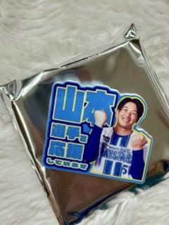 ベイスターズ　山本祐大　ファンクラブ限定　アクリルバッジ