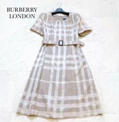 BURBERRYワンピース36 Burberry Blue Label チェック柄 ワンピース 36サイズ - メルカリ