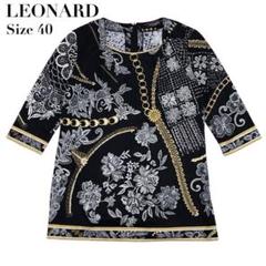 新品未使用 LEONARD レオナール タグ付 カンカン チュニック 42