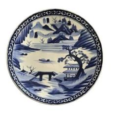 有田焼 山徳窯 赤濃 飾り皿 盛り皿 尺皿 直径:約39.5cm 有田焼 山徳窯 飾皿 染錦龍（45㎝） | 有田焼ショップ まるとも