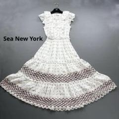 限定! Sea NY (シーニューヨーク) プリント ティアード ドレス o1276095615314949460.jpg