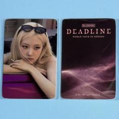 BLACKPINK ソウルコン DEADLINE 特典トレカ ロゼ