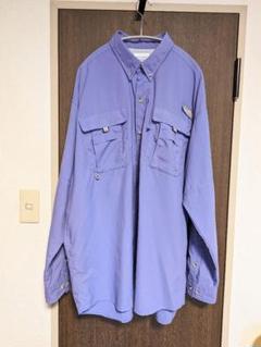 超希少 90s コロンビア ハンティングシャツ デニム 切り替え ビッグ 