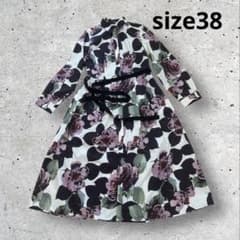 花柄長袖ワンピース　グレースコンチネンタル　グレースクラス SALEセール50%OFF グレースコンチネンタル ワンピース フラワー