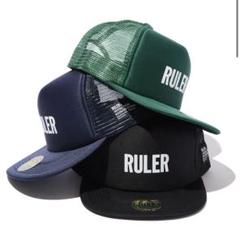 RULER ルーラー　CON MESH CAP ブラック RULER ルーラー CON MESH CAP ブラック - メルカリ