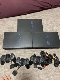 PlayStation 2 本体 3台 コントローラー付き