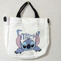 ☘️【Disneyスティッチ 】ショルダーバッグ 約24cm x 24cm