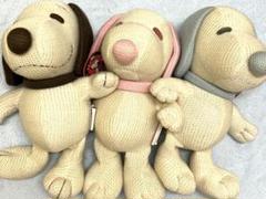 SNOOPY スヌーピー　編みぬいぐるみ　あみぬいぐるみ　セット
