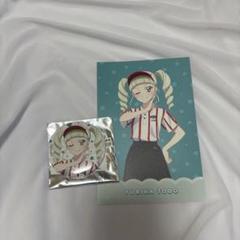 アイカツ ラウンドワンコラボ 藤堂ユリカ 缶バッジ・ポスト
