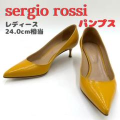 sergio rossi ハイヒールパンプス 37 1/2サイズ イエロー 2025年最新】Sergio Rossi カラー：イエロー系 ハイヒール