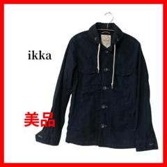ikka　イッカ　シャツジャケット　ミリタリージャケット　B1490