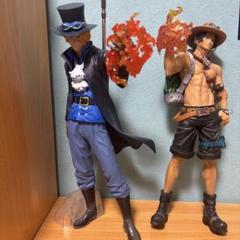 サボ、エース 二点セット リペイント☆一番くじ ワンピース