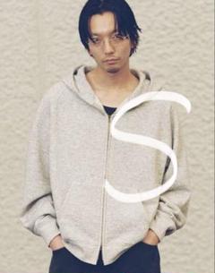 LIDNM WOOL CASHMERE ZIP HOODIE