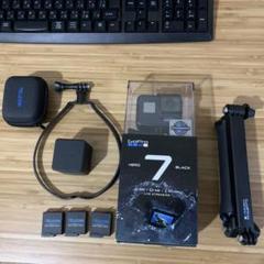 GoPro HERO7 BLACK 純正3way 社外品バッテリ×3 充電器 他