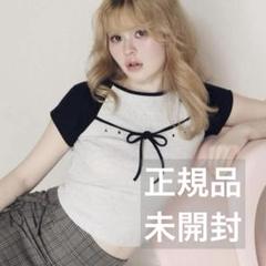 andmary Alma ribbon tops gray グレー andmary Alma ribbon tops gray グレー - メルカリ