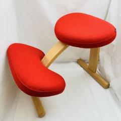 リボ バランスチェア イージー レッド ノルウェー デザイン 椅子 北欧家具/Rybo Balance Easy Chair Norway |  FURUICHI/古一