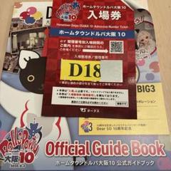 ホームタウンドルパ大阪10 ガイドブック　Dグループ