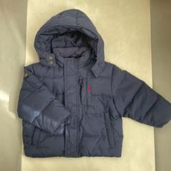 美品⭐︎ ラルフローレン　90cm ダウンジャケット RALPH LAUREN ネイティブ柄 ダウンジャケット 黒 90s ラルフ