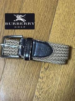 ●BURBERRY GOLF バーバリー ゴルフ ベルト 編み込み ○BURBERRY GOLF バーバリー ゴルフ ベルト 編み込み - メルカリ