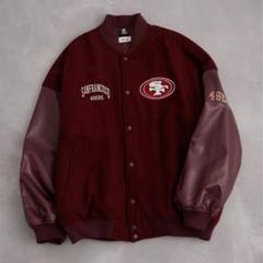 NFLスーパーボウル刺繍 ネイビー スタジャン nfl-220104apa11_3.jpg