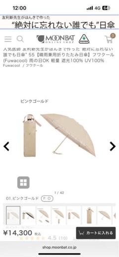 人気医師 友利新先生がほんきで作った”絶対に忘れない誰でも日傘