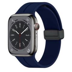 Apple Watch バンド ベルト シリコン ブルー アップルウォッチ