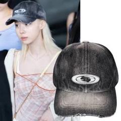 aespa ウィンター着用 GRAILZ DENIM OVAL LOGO CAP - メルカリ