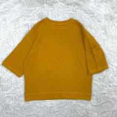 新品未使用☆CAL O LINE／キャルオーライン 7分袖 スウェット Tシャツ