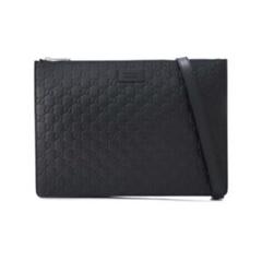 【超美品】GUCCI グッチ シグネチャー メッセンジャーバッグ クラッチ