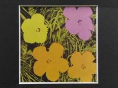 ANDY WARHOL、FLOWERS#2、希少画集画、新品高級額、額装付 ANDY WARHOL、FLOWERS#2、希少画集画、新品高級額、額装付